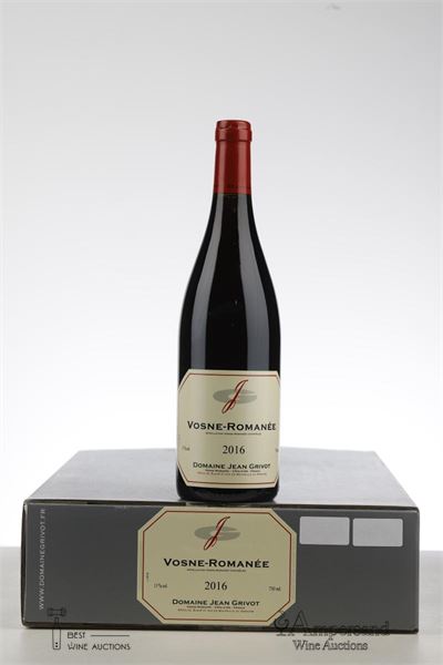 VOSNE ROMANEE 2016 - Jean Grivot - 6 Bottles - Oc 6