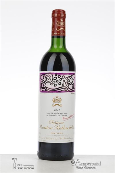 MOUTON ROTHSCHILD 1988 - Mc - 1 Bottle