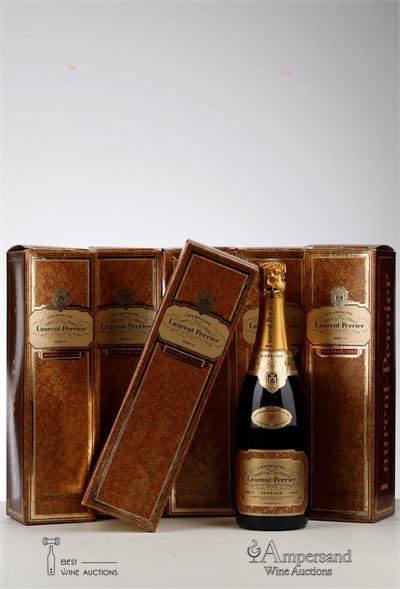 LAURENT PERRIER BRUT 1985 - Laurent Perrier - 6 Bottles - Oc 1