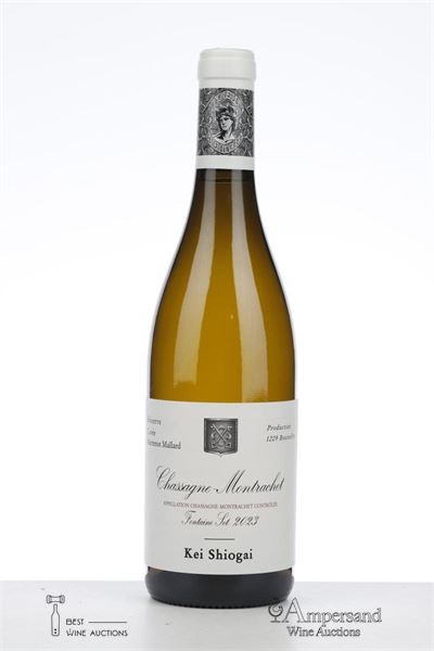 CHASSAGNE MONTRACHET BLANC FONTAINE SOT CUVEE MARTENOT MALLARD 2023 - Kei Shiogai - 1 Bottle