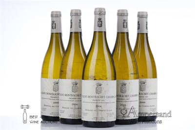 PULIGNY MONTRACHET CHAMP GAIN 2006 - Comtes Lafon - 5 Bottles