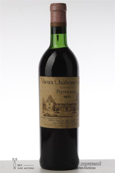 VIEUX CHATEAU CERTAN 1971 - Mc - 1 Bottle