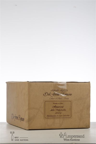 AMARONE DELLA VALPOLICELLA VIGNETO MONTE LODOLETTA 2002 - Romano Dal Forno  - 6 Bottles - Oc 6
