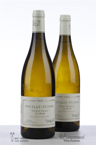 POUILLY FUISSE TERROIR DE VERGISSON LA ROCHE 2005 - Verget - 2 Bottles