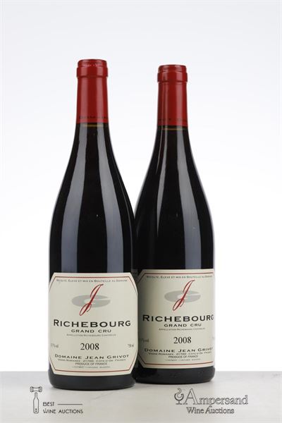 RICHEBOURG 2008 - Jean Grivot - 2 Bottles
