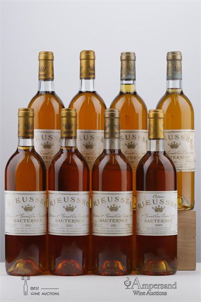 RIEUSSEC 3*1981 + 4*1982 + 1*1985 MIXED - Mc - 8 Bottles