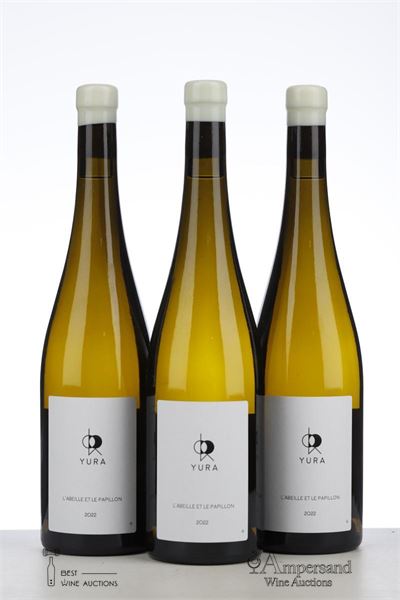 L'ABEILLE ET LE PAPILLON PINOT BLANC  2022 - Jintaro Yura - 3 Bottles