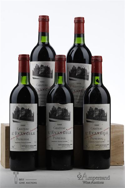 EVANGILE 1986 - Mc - 5 Bottles