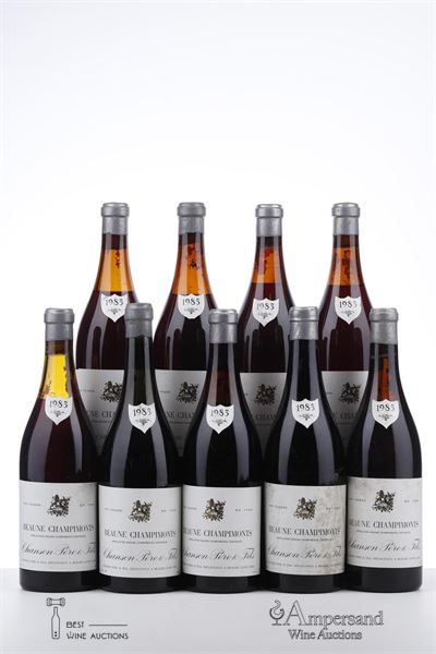 BEAUNE CHAMPIMONTS 1983 - Chanson - Mb - 9 Bottles
