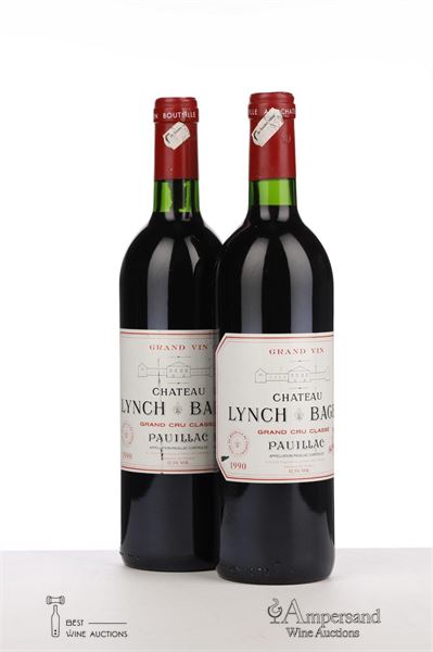 LYNCH BAGES 1990 - Mc - 2 Bottles