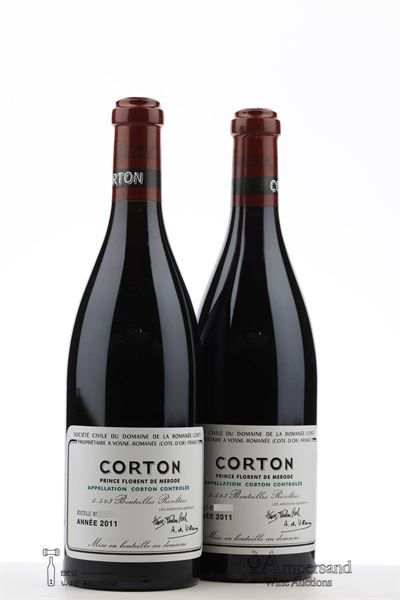 CORTON 2011 - Domaine de la Romanee Conti - 2 Bottles