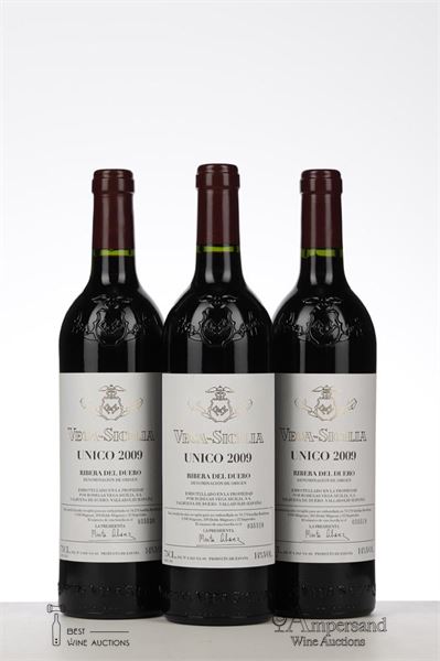 VEGA SICILIA UNICO 2009 - Vega Sicilia - 3 Bottles