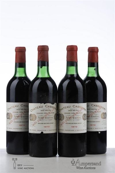 CASSEVERT 1970 - Mc - 4 Bottles