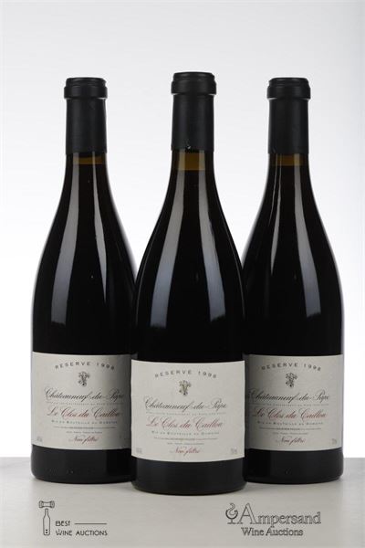CHATEAUNEUF DU PAPE RESERVE 1998 - Le Clos du Caillou - 3 Bottles