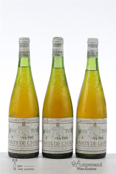 QUARTS DE CHAUME 1976 - Domaine des Baumard - 3 Bottles