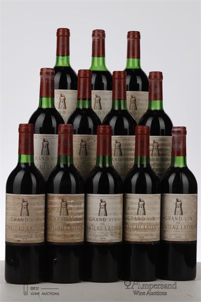 LATOUR 1976 - Mc - 12 Bottles - Owc 12