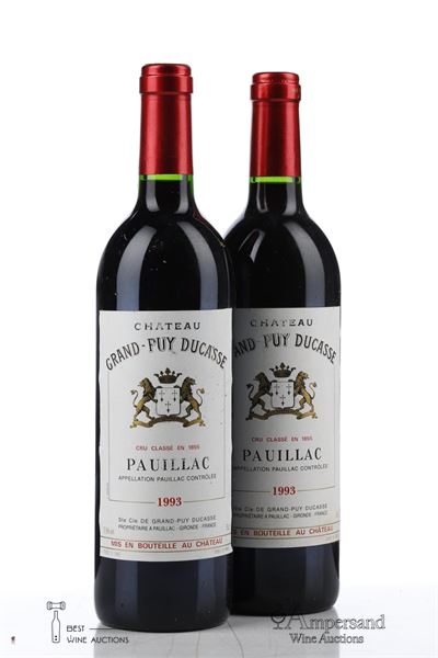 GRAND PUY DUCASSE 1993 - 3 Bottles