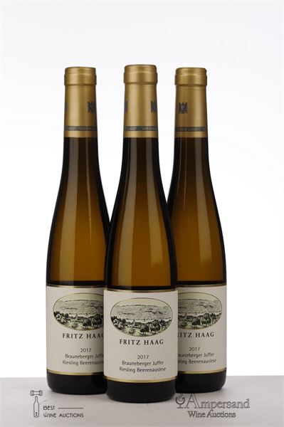 RIESLING BRAUNEBERGER JUFFER BEERENAUSLESE 2017 - Fritz Haag - 3 x 0,375Ltr