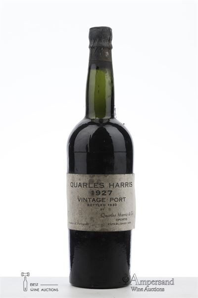 QUARLES HARRIS VINTAGE PORT 1927 - Quarles Harris - Bottled in 1930 - 1 Bottle