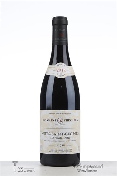 NUITS ST GEORGES LES VAUCRAINS 2018 - Robert Chevillon - 1 Bottle
