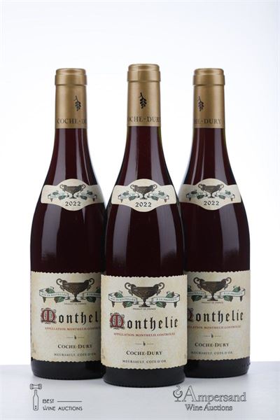 MONTHELIE 2022 - Coche Dury - 3 Bottles