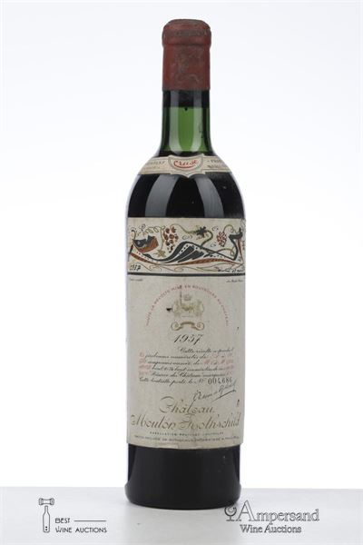 MOUTON ROTHSCHILD 1957 - Mc - 1 Bottle