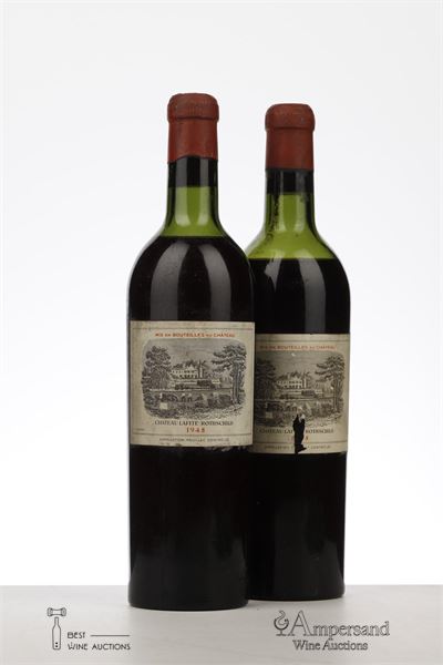 LAFITE ROTHSCHILD 1948 - Mc - 2 Bottles