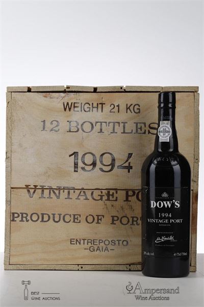 DOWS VINTAGE PORT 1994 - Dows - 12 Bottles - Owc 12