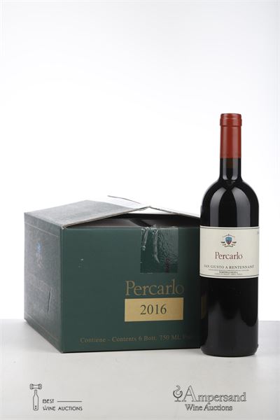 PERCARLO 2016 - San Giusto a Rentennano - 6 Bottles - Oc 6