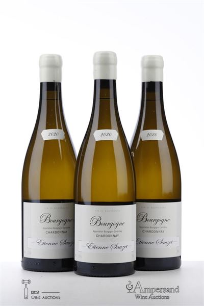 BOURGOGNE CHARDONNAY 2020 - Etienne Sauzet - 3 Bottles
