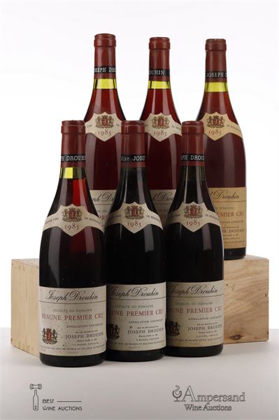 BEAUNE 1ER CRU 1985 - Joseph Drouhin - 6 Bottles