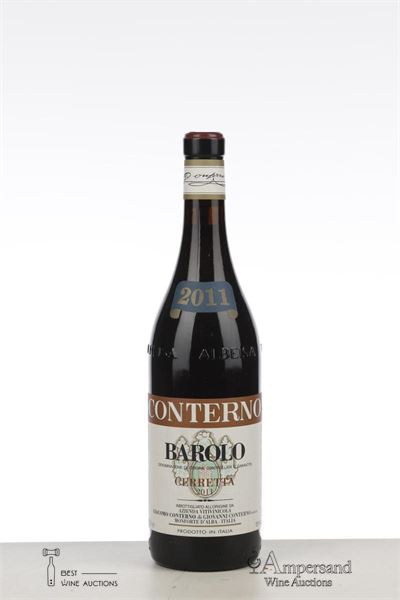 BAROLO CERRETTA 2011 - Giacomo Conterno - 1 Bottle