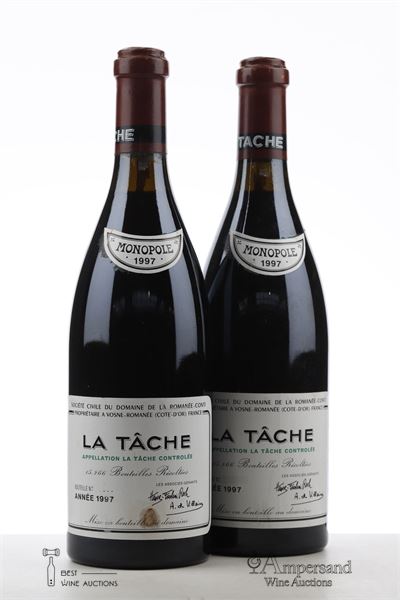 LA TACHE 1997 - Domaine de La Romanee Conti - 2 Bottles