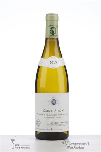 SAINT AUBIN BLANC LES MURGERS DES DENTS DE CHIENS 2015 - Jean Claude Ramonet - 1 Bottle