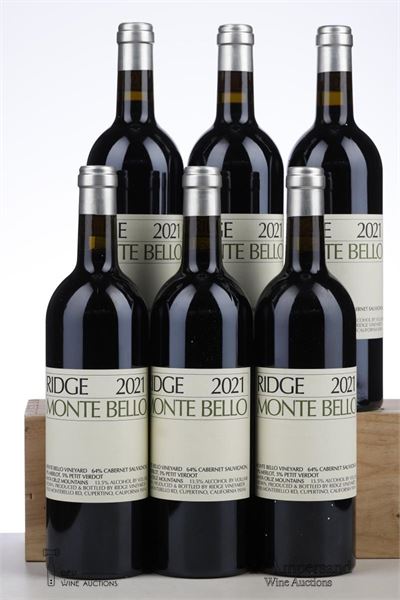 RIDGE MONTE BELLO 2021 - Ridge - 6 Bottles
