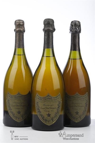 DOM PERIGNON 1973 - Moet & Chandon - 3 Bottles