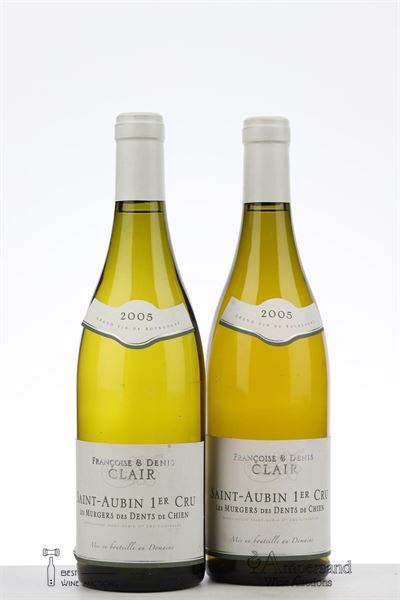 SAINT AUBIN LES MURGERS DES DENTS DE CHIEN 2005 - Francoise et Denis Clair - 2 Bottles