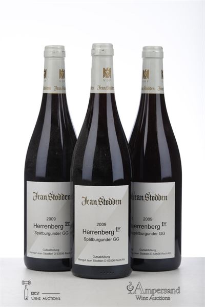 JEAN STODDEN HERRENBERG SPATBURGUNDER GG 2009 - Jean Stodden - 3 Bottles
