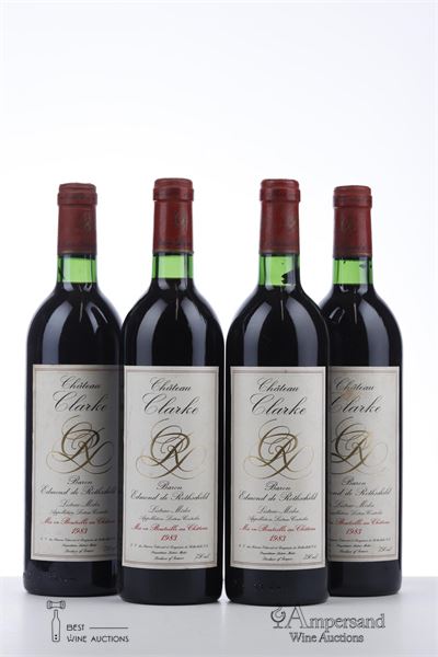 CLARKE 1983 - Mc - 4 Bottles