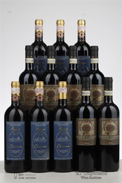 CHIANTI CLASSICO RISERVA 6*2003 + 6*2013 MIXED - Fattorini Lorena/Lamole - 12 Bottles