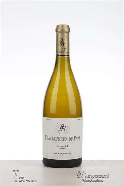 CHATEAUNEUF DU PAPE MAGIS BLANC 2016 - Rotem et Mounir Saouma - 1 Bottle