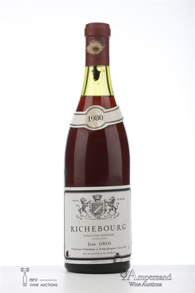RICHEBOURG 1980 - Jean Gros - 1 Bottle