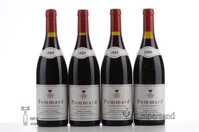 POMMARD CLOS DES EPENEAUX 1989 - Comte Armand - 8 Bottles