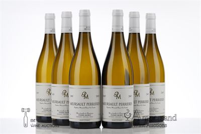 MEURSAULT PERRIERES 2005 - Pierre Morey - 6 Bottles