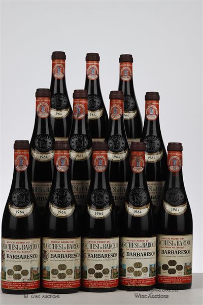 BARBARESCO 1964 - Marchesi di Barolo - 12 Bottles