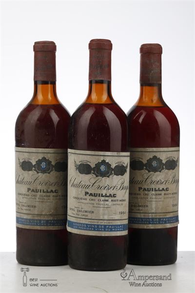 CROIZET BAGES 1964 - MB - 3 Bottles