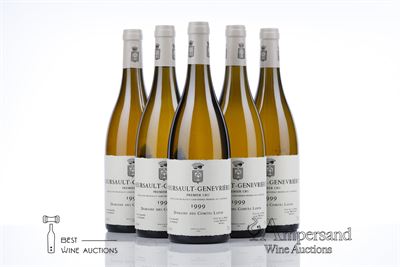 MEURSAULT GENEVRIERES 1999 - Comtes Lafon - 5 Bottles