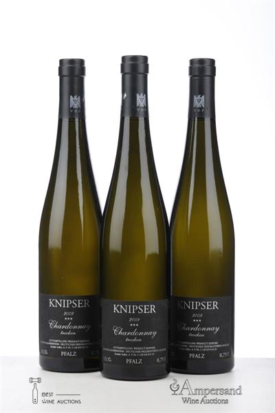 KNIPSER CHARDONNAY *** 2009 - Knipser - 3 Bottles
