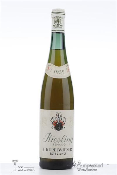 RIESLING RENANO 1959 - Kupelweiser - 1 Bottle