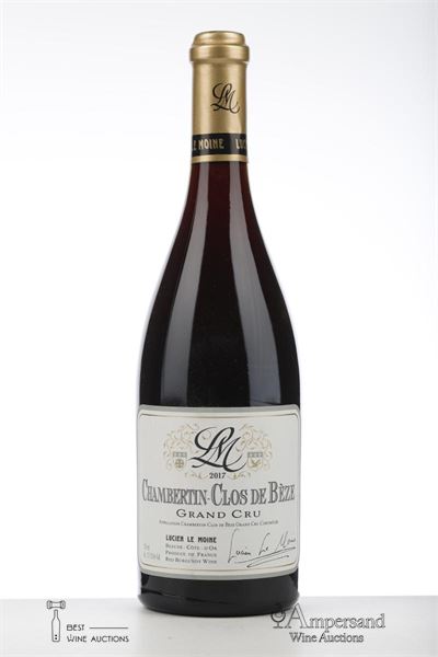 CHAMBERTIN CLOS DE BEZE 2017 - Lucien Le Moine - 1 Bottle